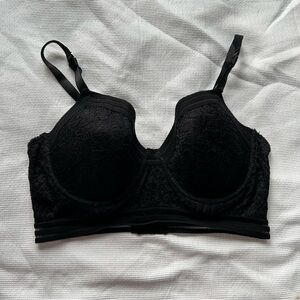 Frederick's of Hollywood Elegant Black Lace Bra